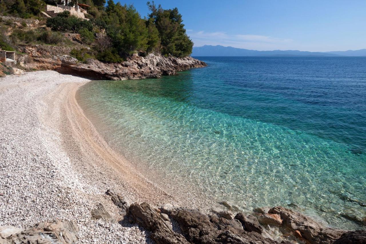Seaside House For Families With Children Cove Tvrdni Dolac, Hvar - 2057 Gdinj Bagian luar foto