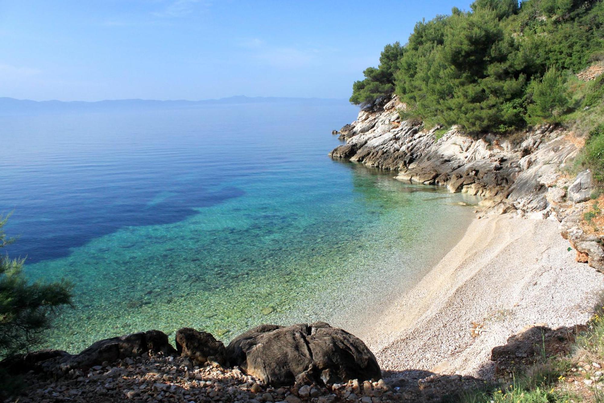 Seaside House For Families With Children Cove Tvrdni Dolac, Hvar - 2057 Gdinj Bagian luar foto